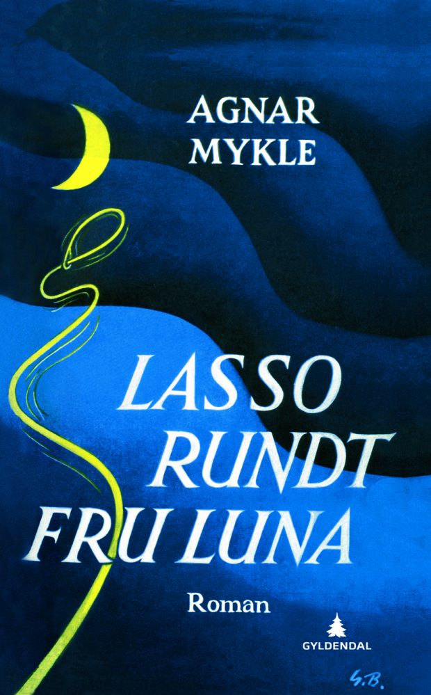 Lasso rundt fru Luna, omslag: Gyldendal Norsk Forlag