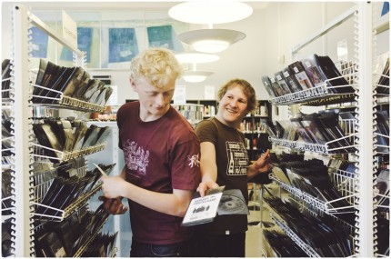 Norsk Råkk besøkte Musikkavdelinge. Foto: Frank Michaelsen.