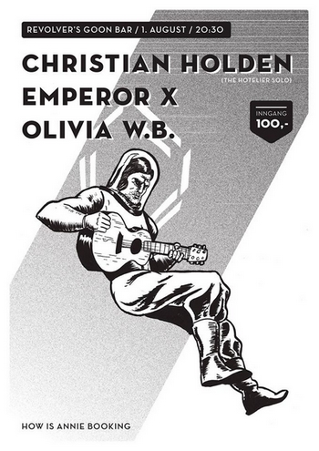 How Is Annie Records presentererer Christian Holden (Hotelier) Emperor X Olivia W.B. på Revolver 1. aug2
