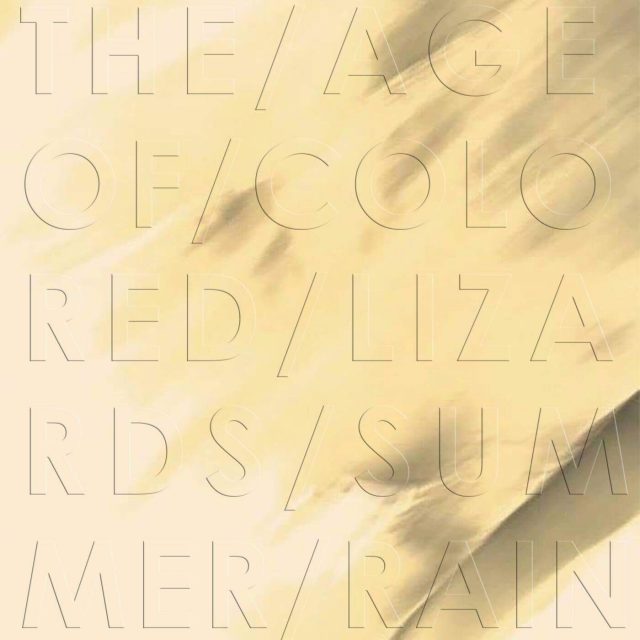 The Age of Colored Lizard albumcover